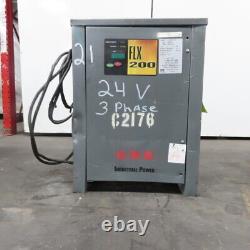 Chargeur de batterie de chariot élévateur GNB 24V 135A 12 cellules 240/480V 865AH 3Ph