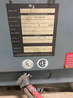 Chargeur de batterie de chariot élévateur Hobart Battery-Mate 24v, Ph 3, 208/240/480