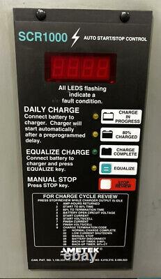 Chargeur de batterie de chariot élévateur Prestolite PowerStar 24V 208/240/480V 3 phases