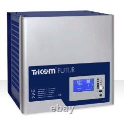 Chargeur de batterie de chariot élévateur TRICOM TRIATHLON 480V 3 Phases EN, 36V @ 110A-750Ah SORTIE