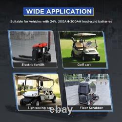 Chargeur de batterie de chariot élévateur automatique intelligent 24V 30A pour batterie plomb-acide