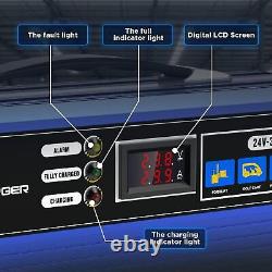 Chargeur de batterie de chariot élévateur automatique intelligent 24V 30A pour batterie plomb-acide