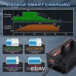 Chargeur de batterie de chariot élévateur entièrement automatique 24V 20A pour batterie au plomb 600W
