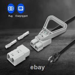 Chargeur de batterie de chariot élévateur robuste 24V 30A avec prise Anderson pour Toyota, Hyster