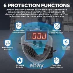 Chargeur de batterie intelligent 24V 20A pour chariot élévateur, auto-chargeur pour transpalette, ciseaux