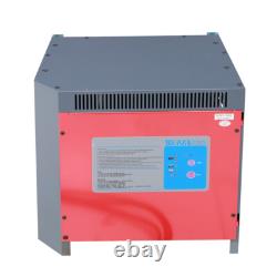 Chargeur de batterie monophasé 36V 60A 240V pour chariot élévateur et transpalette.