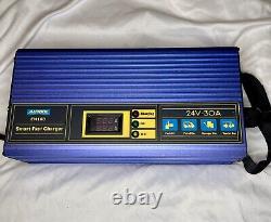 Chargeur de batterie portable rapide 24V 30A pour chariot de golf, chariot élévateur et Club Car