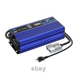 Chargeur de batterie pour chariot de golf 24V 30A 1320W Chargeur automatique pour chariot élévateur et autolaveuse