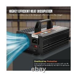 Chargeur de batterie pour chariot élévateur 24V 20A, Chargeur de chariot élévateur 24 volts intelligent automatique 24