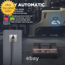 Chargeur de batterie pour chariot élévateur 24V 20A Chargeur intelligent pour chariot élévateur 24 volts 600W Auto Pallet