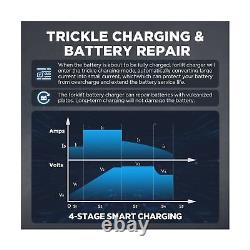 Chargeur de batterie pour chariot élévateur 24V 20A Chargeur intelligent pour chariot élévateur 600W Entièrement automatique 24V C