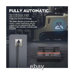 Chargeur de batterie pour chariot élévateur 24V 20A Chargeur intelligent pour chariot élévateur 600W Entièrement automatique 24V C