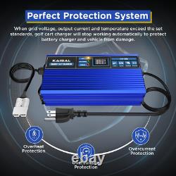 Chargeur de batterie pour chariot élévateur 24V 30A Chargeur de batterie de voiture de golf intelligent Entièrement automatique