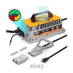 Chargeur de batterie pour chariot élévateur 24V 30A Chargeur de chariot élévateur 24 volts Chargeur de batterie