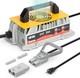 Chargeur De Batterie Pour Chariot &eacute;l&eacute;vateur 24v 30a, Chargeur Enti&egrave;rement Automatique Pour Chariot De Golf &agrave; Batterie Au Plomb-acide