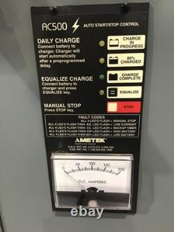 Chargeur de batterie pour chariot élévateur AMETEK Prestolite Power Battery-Mate AC500