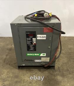 Chargeur de batterie pour chariot élévateur Ametek Battery-Mate 100 AC1000. 24V, 3PHASE.