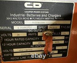 Chargeur de batterie pour chariot élévateur C&D FR18HK850M 36V 851-1275 AH 208/240/480V 3 phases