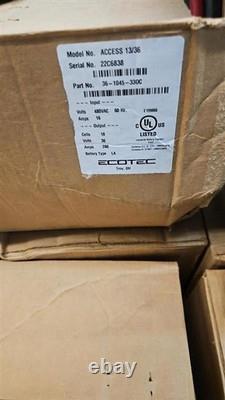 Chargeur de batterie pour chariot élévateur Ecotec ACCESS 13/36 Powerhouse