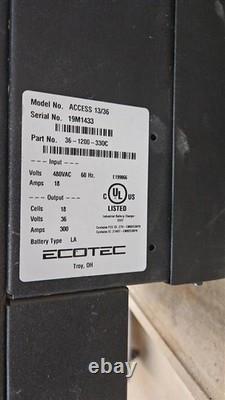 Chargeur de batterie pour chariot élévateur Ecotec ACCESS 13/36 Powerhouse