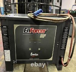 Chargeur de batterie pour chariot élévateur Enersys Enforcer HF de 24 à 48 volts avec entrée variable de 480 volts