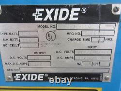 Chargeur de batterie pour chariot élévateur Exide C3-12-550E 24 VDC T100013