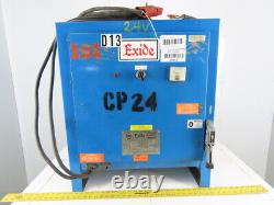 Chargeur de batterie pour chariot élévateur Exide NPC 12-3-850L 240/480V Entrée 12 cellules 24VCC