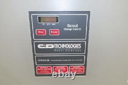 Chargeur de batterie pour chariot élévateur Ferro IFR12CE255 24V 255AH 48A 1 Phase 240/480V