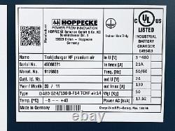 Chargeur de batterie pour chariot élévateur HOPPECKE TRAK D480 G24/130 B-F14 TCHF air14 24V