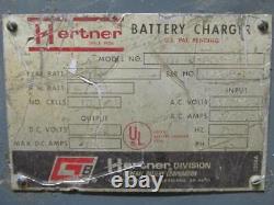 Chargeur de batterie pour chariot élévateur Hertner 3TF18-800, 36v 3 PH, 925 AH
