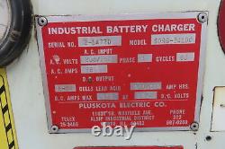 Chargeur de batterie pour chariot élévateur Pluskota SDR6-24100 6-24 Cellules 300-500AH 208/250V 1Ph