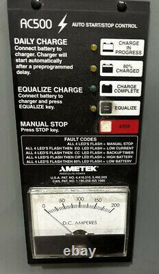 Chargeur de batterie pour chariot élévateur Prestolite Accu-Charger 24V 208/240/480V 3Phases #2