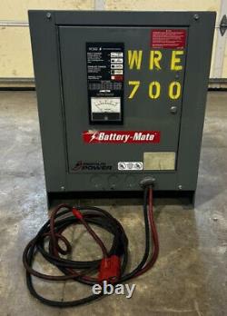 Chargeur de batterie pour chariot élévateur Prestolite Battery-Mate 24V 208/240/480V 3Phase