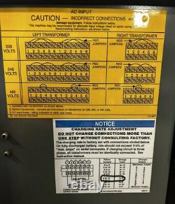 Chargeur de batterie pour chariot élévateur Prestolite Battery-Mate 24V 208/240/480V 3Phase