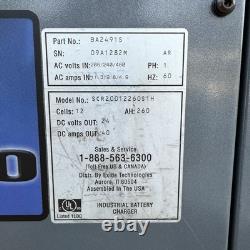 Chargeur de batterie pour chariot élévateur / industriel 24V avec entrée 208/240/480V GNB