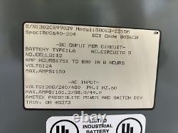 Chargeur de batterie pour chariot élévateur industriel Prestolite 880E3-12S5M Battery Mate 24 VCC