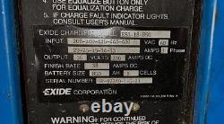 Chargeur de chariot élévateur 24v 3 phases 208v 240v 416v 480v 550ah 88 ampères Batterie Exide