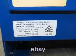 Chargeur de chariot élévateur Crown Battery Powerhouse 24V 510AH 97A 230/460v 3pH
