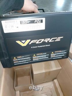 Chargeur de chariot élévateur électrique V Force. Neuf avec 2 câbles.