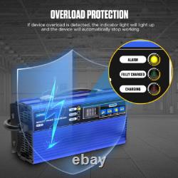 Chargeur de chariot élévateur numérique 24 Volts 30A Chargeur de batterie intelligent rapide entièrement automatique