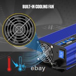 Chargeur de chariot élévateur numérique 24 Volts 30A Chargeur de batterie intelligent rapide entièrement automatique