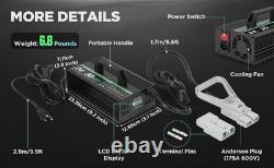 Chargeur intelligent rapide de chariot élévateur et de batterie au plomb-acide 24V 30A avec prise Anderson