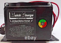 Chargeur rapide OB2425 OnBoard pour batteries 24 volts pour élévateurs à ciseaux E2 E3