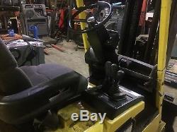 Chariot Élévateur 3000 Lb Hyster À 4 Roues. 191 Lift 42 Forks, 36v Withbattery & Charger