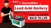 Comment Reconditionner Une Batterie Au Plomb Acid Comment Ramener Votre Batterie De Voiture Morte À La Vie