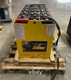 Crown 18-125-17, 36v, 1000 Amp Hour Reconditioned Forklift Battery, 4-5 Heures