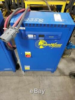 Crown Powerhouse Chargeur 48v Cr24hf3-240 Chariot Élévateur Chargeur De Batterie Jusqu'à 24 Cellules