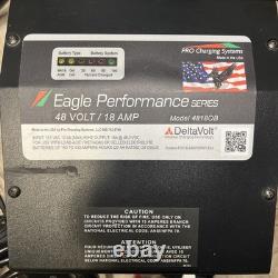 DeltaVolt 4818OB Système de charge professionnel Eagle Performance 48 volts / 18 ampères