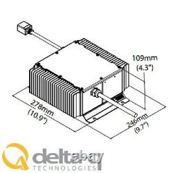 Delta-q Quiq 48v 18a Chargeur De Batterie Palette Jack Fork Lift Open Box