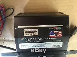 Eagle 36volt 25amp Batterycharger, Élévateur À Fourche, Laveur De Sol, Ciseaux, Chariot De Golf